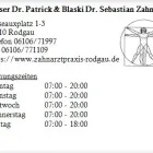 Unternehmen 1 Bild BESSER DR. PATRICK & BLASKI DR. SEBASTIAN ZAHNÄRZTE Ärzte am Rodgau HE