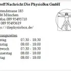 Unternehmen 1 Bild BETREFF NACHRICHT DIE PHYSIOBOX GMBH Ärzte am München BY
