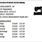 Unternehmen 1 Bild BIENENKORB MODE BEKLEIDUNG Textil, Bekleidung Einzelhandel am Augsburg BY