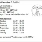 Unternehmen 1 Bild BRILLENSCHAU P. SCHÖBEL Optiker am Neusäß BY