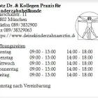 Unternehmen 1 Bild BUTZ DR. & KOLLEGEN PRAXIS FÜR KINDERZAHNHEILKUNDE Ärzte am München BY