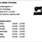 Unternehmen 1 Bild C & A MODE ZWICKAU Textil, Bekleidung Einzelhandel am Zwickau SN