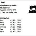 Unternehmen 1 Bild C&A MODE Textil, Bekleidung Einzelhandel am München BY