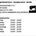 Unternehmen 1 Bild CAMP DAVID STORE - EUROPACENTER - BERLIN Textil, Bekleidung Einzelhandel am Berlin BE