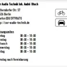 Unternehmen 1 Bild CAR AUDIO TECHNIK INH. ANDRÉ UTECH Kfz-Dienstleistungen am Berlin BE
