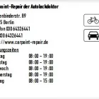 Unternehmen 1 Bild CARPAINT-REPAIR DER AUTOLACKDOKTOR Kfz-Lackierereien, Kfz-Beschriftungen am Berlin BE
