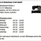 Unternehmen 1 Bild CECIL MODEHAUS KOHL GMBH Textil, Bekleidung Einzelhandel am München BY