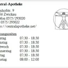 Unternehmen 1 Bild CENTRAL-APOTHEKE Gesundheitsdienste am Zwickau SN