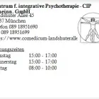Unternehmen 1 Bild CENTRUM F. INTEGRATIVE PSYCHOTHERAPIE - CIP GEMEINN. GMBH Ärzte am München BY
