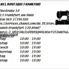 Unternehmen 1 Bild CHANEL BOUTIQUE FRANKFURT Textil, Bekleidung Einzelhandel am Frankfurt Am Main HE
