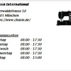 Unternehmen 1 Bild CHASIN INTERNATIONAL Textil, Bekleidung Einzelhandel am München BY