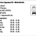 Unternehmen 1 Bild CHRISTIAN SAGEMANN KFZ.-MEISTERBETRIEB Werkstätten (Pkw) am Bremen HB