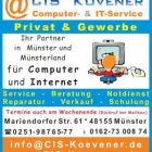 Unternehmen 2 Bild CIS KÖVENER COMPUTER- & IT-SERVICE Produktion und Vertrieb von It-Produkten am Münster NW