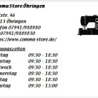 Unternehmen 1 Bild COMMA STORE ÖHRINGEN Textil, Bekleidung Einzelhandel am Öhringen BW