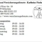 Unternehmen 1 Bild CONSAL VERSICHERUNGSDIENSTE - KARLHEINZ FISCHER Versicherung am München BY