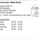 Unternehmen 1 Bild CONTINENTALE: MIRKO HAUFE Versicherung am Herzberg BB