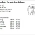 Unternehmen 1 Bild CUNO PETER DR.MED.DENT. ZAHNARZT Ärzte am Wehr BW