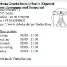 Unternehmen 1 Bild DEBEKA GESCHÄFTSSTELLE BERLIN-KÖPENICK (VERSICHERUNGEN UND BAUSPAREN) Versicherung am Berlin BE
