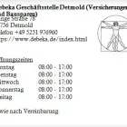 Unternehmen 1 Bild DEBEKA GESCHÄFTSSTELLE DETMOLD (VERSICHERUNGEN UND BAUSPAREN) Versicherung am Detmold NW