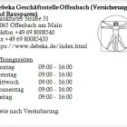 Unternehmen 1 Bild DEBEKA GESCHÄFTSSTELLE OFFENBACH (VERSICHERUNGEN UND BAUSPAREN) Versicherung am Offenbach Am Main HE