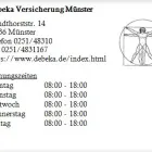 Unternehmen 1 Bild DEBEKA VERSICHERUNG MÜNSTER Versicherung am Münster NW