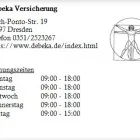 Unternehmen 1 Bild DEBEKA VERSICHERUNG Versicherung am Dresden SN