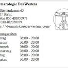 Unternehmen 1 Bild DERMATOLOGIE DES WESTENS Ärzte am Berlin BE