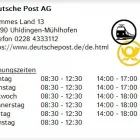 Unternehmen 1 Bild DEUTSCHE POST AG Postämter, Poststellen am Uhldingen-Mühlhofen BW