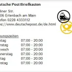 Unternehmen 1 Bild DEUTSCHE POST BRIEFKASTEN Postämter, Poststellen am Erlenbach Am Main BY