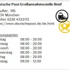 Unternehmen 1 Bild DEUTSCHE POST GROßANNAHMESTELLE BRIEF Postämter, Poststellen am München BY
