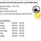 Unternehmen 1 Bild DEUTSCHE POST PACKSTATION UND PAKETBOX Postämter, Poststellen am Berlin BE