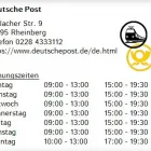 Unternehmen 1 Bild DEUTSCHE POST Postämter, Poststellen am Rheinberg NW