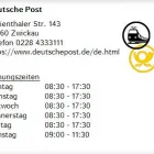 Unternehmen 1 Bild DEUTSCHE POST Postämter, Poststellen am Zwickau SN