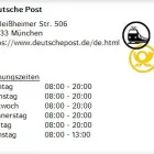 Unternehmen 1 Bild DEUTSCHE POST Postämter, Poststellen am München BY