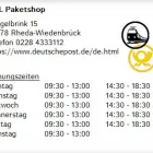Unternehmen 1 Bild DHL PAKETSHOP Transportunternehmen, Fuhrunternehmen am Rheda-Wiedenbrück NW
