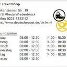 Unternehmen 1 Bild DHL PAKETSHOP Transportunternehmen, Fuhrunternehmen am Rheda-Wiedenbrück NW