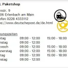 Unternehmen 1 Bild DHL PAKETSHOP Transportunternehmen, Fuhrunternehmen am Erlenbach Am Main BY