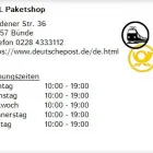 Unternehmen 1 Bild DHL PAKETSHOP Transportunternehmen, Fuhrunternehmen am Bünde NW