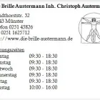 Unternehmen 1 Bild DIE BRILLE AUSTERMANN INH. CHRISTOPH AUSTERMANN Optiker am Münster NW