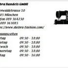 Unternehmen 1 Bild DIEBRA HANDELS GMBH Textil, Bekleidung Einzelhandel am München BY