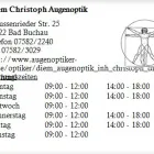 Unternehmen 1 Bild DIEM CHRISTOPH AUGENOPTIK Optiker am Bad Buchau BW
