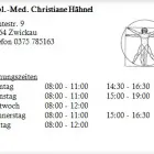 Unternehmen 1 Bild DIPL.-MED. CHRISTIANE HÄHNEL Ärzte am Zwickau SN