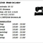 Unternehmen 1 Bild DITTFELD - MODE IN LEDER Taschen und Koffer Shop am Bremen HB