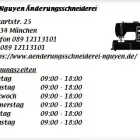 Unternehmen 1 Bild DO-NGUYEN ÄNDERUNGSSCHNEIDEREI Textilbearbeitung, Textilverarbeitung am München BY