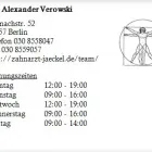 Unternehmen 1 Bild DR. ALEXANDER VEROWSKI Ärzte am Berlin BE