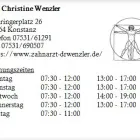 Unternehmen 1 Bild DR. CHRISTINE WENZLER Ärzte am Konstanz BW