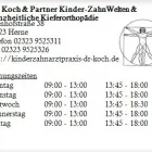 Unternehmen 1 Bild DR. KOCH & PARTNER KINDER-ZAHNWELTEN & GANZHEITLICHE KIEFERORTHOPÄDIE Ärzte am Herne NW