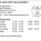 Unternehmen 1 Bild DR. MED. BETTINA BATHELT Ärzte am Konstanz BW