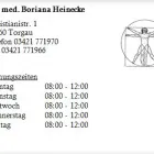 Unternehmen 1 Bild DR. MED. BORIANA HEINECKE Ärzte am Torgau SN