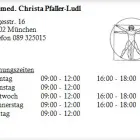 Unternehmen 1 Bild DR.MED. CHRISTA PFALLER-LUDL Ärzte am München BY